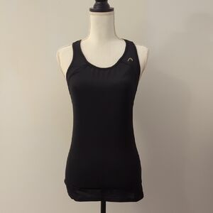 Head Running Tennis Exercise Black Tank